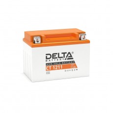 Аккумуляторная батарея Delta СТ1211 (YTZ12S, YTZ14S) 12 В, 11 Ач прямая (+ -)