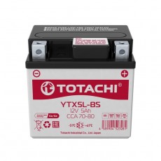 Аккумуляторная батарея TOTACHI MOTO YTX5L-BS 5 Ач
