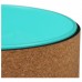 Йога-колесо «Лотос» 33 × 13 см, цвет мятный