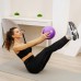 Мяч для йоги, 25 см, 100 г, цвет фиолетовый
