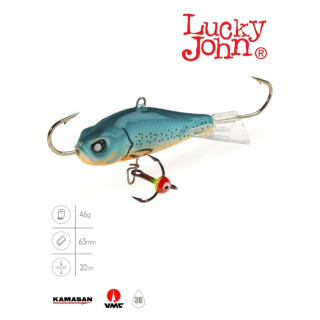 Балансир Lucky John BALTIC 6 + тройник, 6 см, цвет 53 блистер