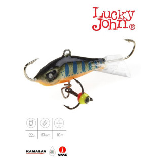 Балансир Lucky John BALTIC 5 + тройник, 5 см, цвет 103 блистер