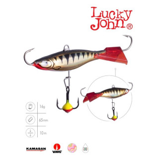 Балансир Lucky John VIKING 6 + тройник, 6 см, цвет 11HRT блистер