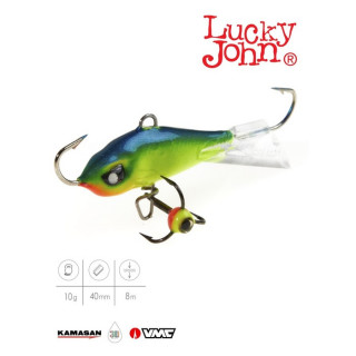 Балансир Lucky John BALTIC 4 + тройник, 4 см, цвет 29, блистер