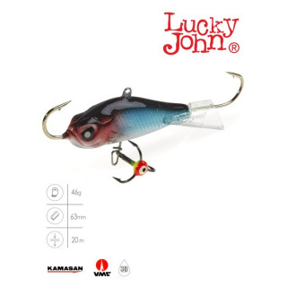 Балансир Lucky John BALTIC 6 + тройник, 6 см, цвет 121 блистер