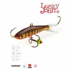 Балансир Lucky John NORDIC 4 + тройник, 4 см, цвет 41 блистер