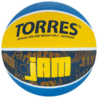 Мяч баскетбольный TORRES Jam, B02047, размер 7