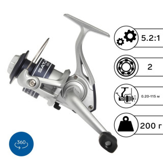 Катушка б/и Fish2Fish Saturn FG 3000, 2 подшипника, 5.2:1