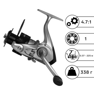 Катушка Nautilus Faeton NF 4000, 1 подшипник, 4.7:1