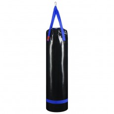 Боксёрский мешок, вес 40 кг, на ленте ременной, цвет чёрный