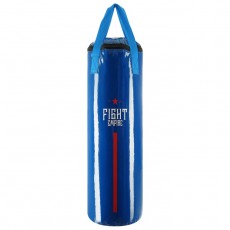 Боксёрский мешок FIGHT EMPIRE, вес 15 кг, на ленте ременной, цвет синий