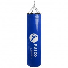 Боксёрский мешок BOXER, вес 35 кг, на ленте ременной, цвет синий
