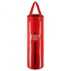 Боксёрский мешок FIGHT EMPIRE, вес 15 кг, на ленте ременной, цвет красный
