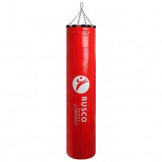 Боксёрский мешок BOXER, вес 45 кг, на ленте ременной, цвет красный