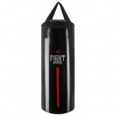 Боксёрский мешок FIGHT EMPIRE, вес 25 кг, на ленте ременной, цвет чёрный