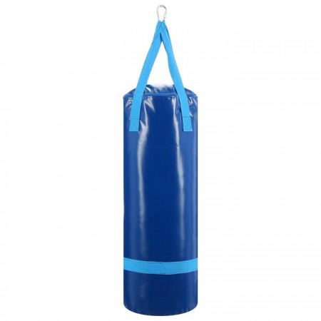 Боксёрский мешок, вес 20 кг, на ленте ременной, цвет синий