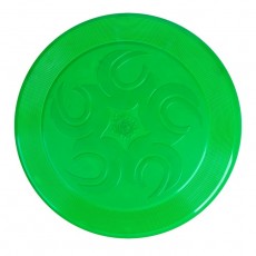 Летающая тарелка, 24 × 24 × 2,5 см, цвет зелёный + мел в подарок