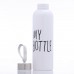Бутылка для воды "My bottle", 500 мл, 21.5 х 6.5 см