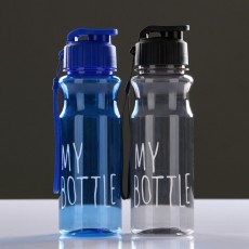 Бутылка для воды "My bottle", 500 мл, 22 х 6.5 см, микс