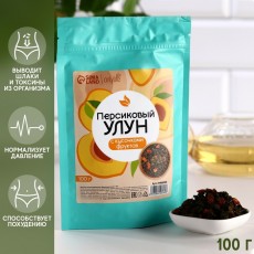 Onlylife Китайский чай улун, вкус: персик, снижение веса, очищение от токсинов, 100 г.