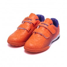 Бутсы футбольные Atemi SBA-006 TURF KIDS, оранжевый/фиолетовый, размер 34