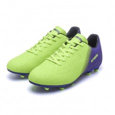 Бутсы футбольные Atemi SBA-005 MSR KIDS, ярко-салатовый/фиолетовый, размер 30