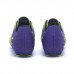 Бутсы футбольные Atemi SBA-005 MSR KIDS, ярко-салатовый/фиолетовый, размер 30