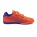 Бутсы футбольные Atemi SBA-006 INDOOR KIDS, оранжевый/фиолетовый, размер 33
