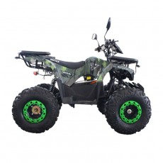 Квадроцикл MOTAX ATV Grizlik E1500 R, ROAD, зеленый камуфляж
