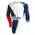 Джерси O'NEAL Element Racewear V.22, мужской, размер L, синяя, белая