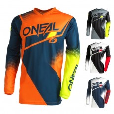 Джерси O'NEAL Element Racewear V.22, мужской, размер M, синяя, оранжевая