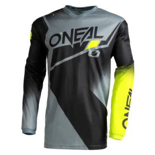 Джерси O'NEAL Element Racewear V.22, мужской, размер L, чёрная, серая