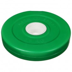 Диск гантельный 2,5 кг, d=50 мм, цвет зелёный