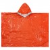Дождевик 2-сторонний, фольгированный, р. 100 х 125 см, в гермомешке, цвет оранжевый