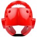 Шлем боксёрский тренировочный FIGHT EMPIRE, размер S, цвет красный