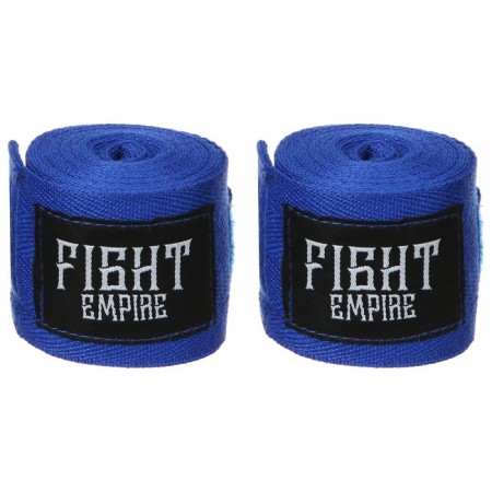 Бинт боксёрский FIGHT EMPIRE 3 м, цвет синий