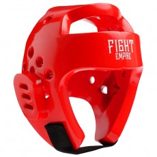 Шлем боксёрский тренировочный FIGHT EMPIRE, размер XL, цвет красный