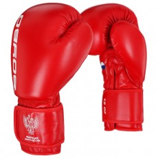 Перчатки боксёрские BoyBo TITAN, IB-23, 12 унций, цвет красный