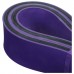 Эспандер ленточный, многофункциональный, 208 х 4,4 х 0,45 см, 17-54 кг, цвет фиолетовый/чёрный