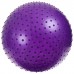 Фитбол ONLYTOP, d=55 см, 800 г, массажный, цвета микс