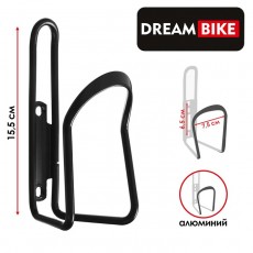 Флягодержатель Dream Bike, алюминиевый, цвет чёрный