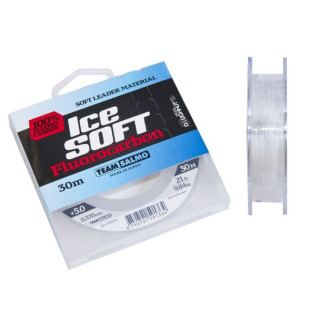 Леска монофильная Team Salmo ICE SOFT FLUOROCARBON 030/037