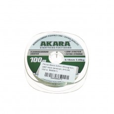 Леска Akara Action Mossgreen, диаметр 0.18 мм, тест 3.45 кг, 100 м, серо-зеленая