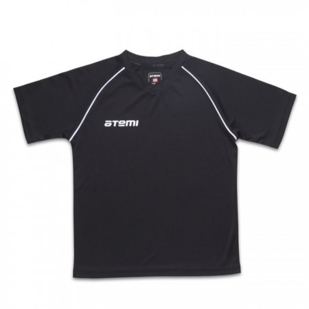 Футболка игровая детская Atemi ATSS-002JSS23-BLK, цвет черный, размер 140