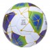 Мяч футбольный Atemi SPECTRUM, микрофибра, бел/син/зел, размер 5, р/ш, окруж 68-70