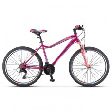Велосипед 26" Stels Miss-5000 V, V050, цвет фиолетовый/розовый, размер 18"