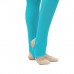 Гетры для танцев №5, без носка и пятки, L= 50 см, цвет бирюзовый