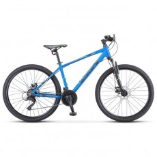 Велосипед 26" Stels Navigator-590 MD, K010, цвет синий/салатовый, размер 16"