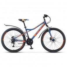 Велосипед 26" Stels Navigator-510 D, V010, цвет темно-синий, размер 14"