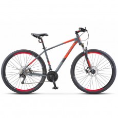 Велосипед 29" Stels Navigator-920 D, V010, цвет антрацитовый/красный, размер 18.5"
